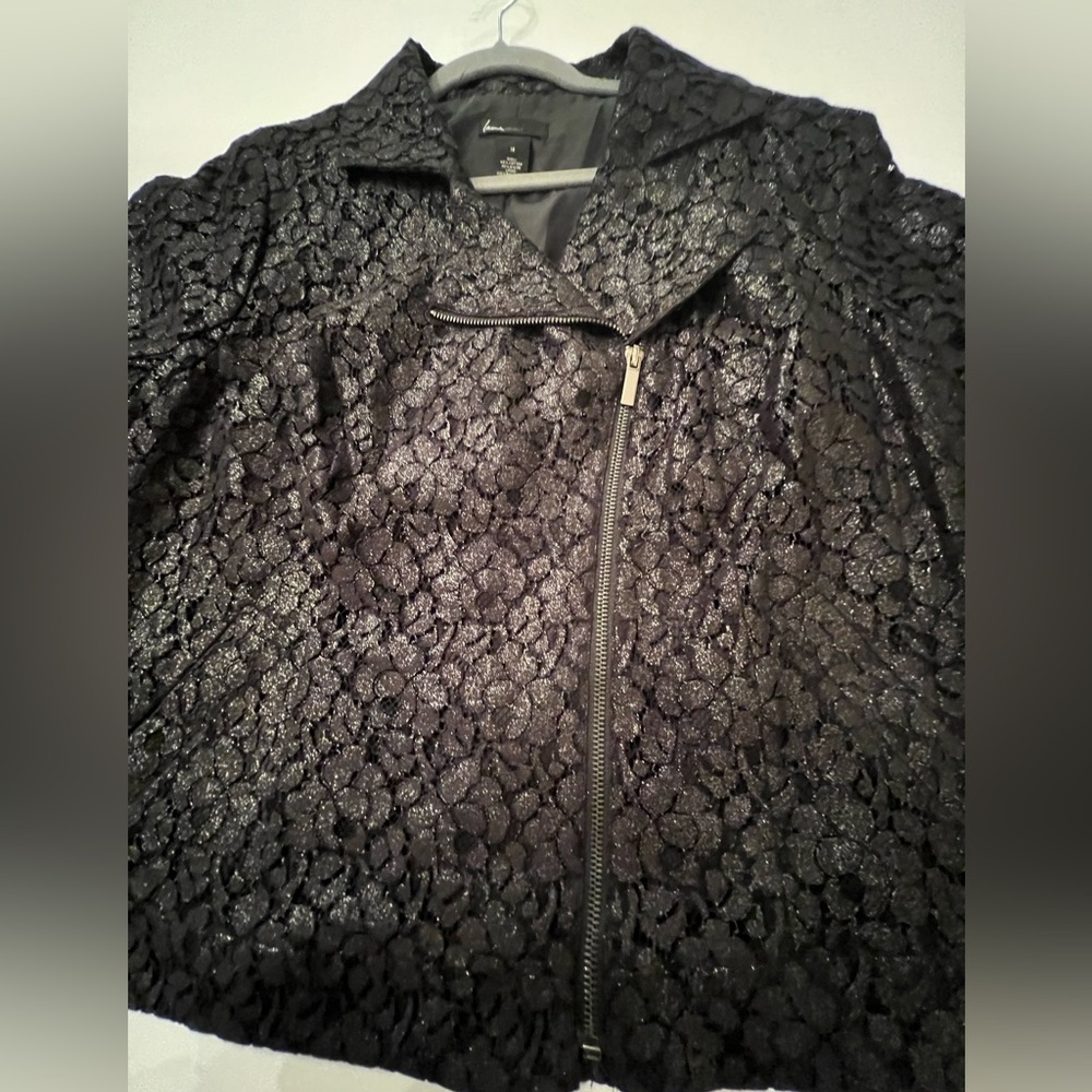 Lane Bryant Black Lace Jacket - Picture 3 of 10